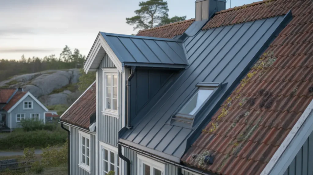 ny pl tbeslagning kring takkupor och takf nster i gustavsberg v rmd