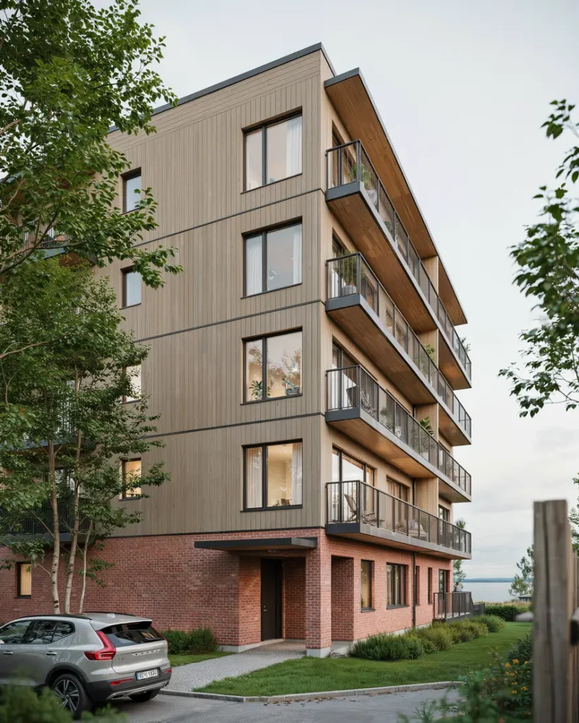 slutf rd nybyggnation med omfattande balkongrenovering i gustavsberg v rmd